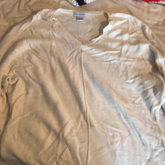 Liz Claiborne Sweaters - Liz Claiborne White Sweater